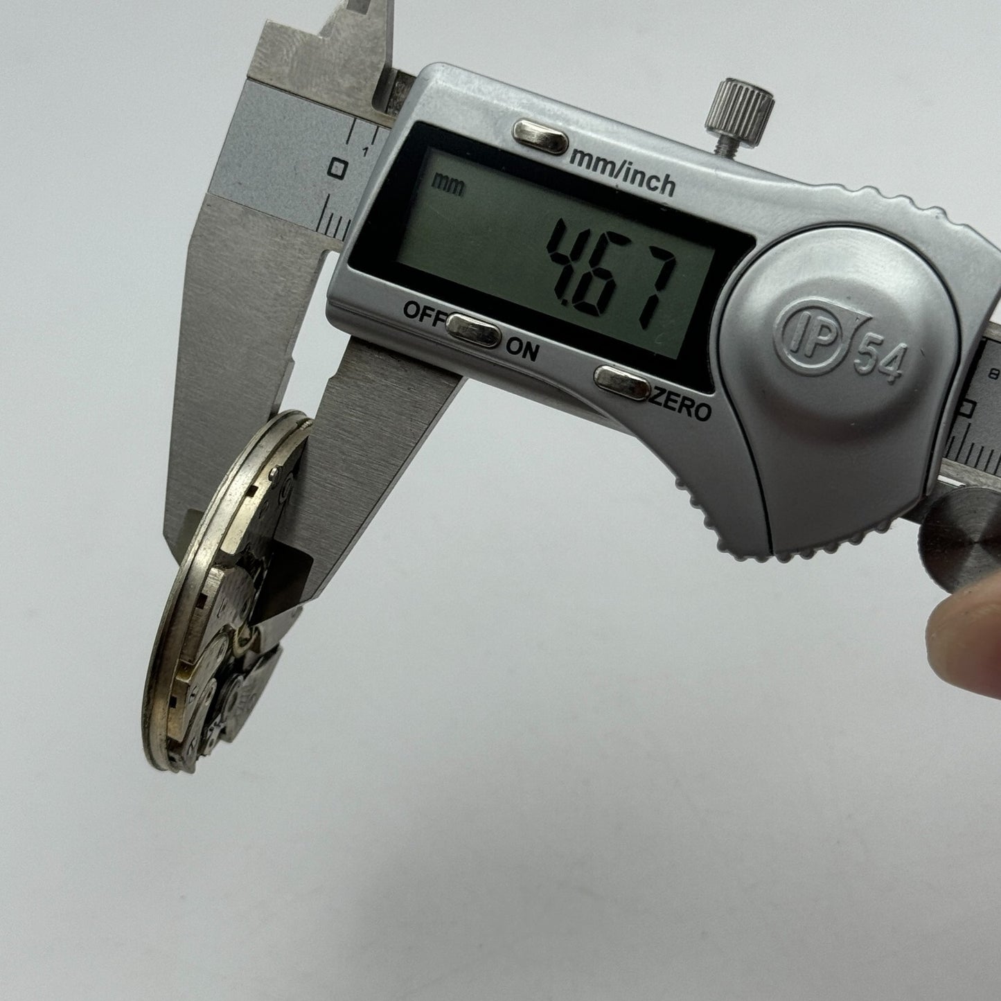 41.5mm Antique Grosvenor Open Face Sub Seconds Swiss Pocket Watch Movement PARTS