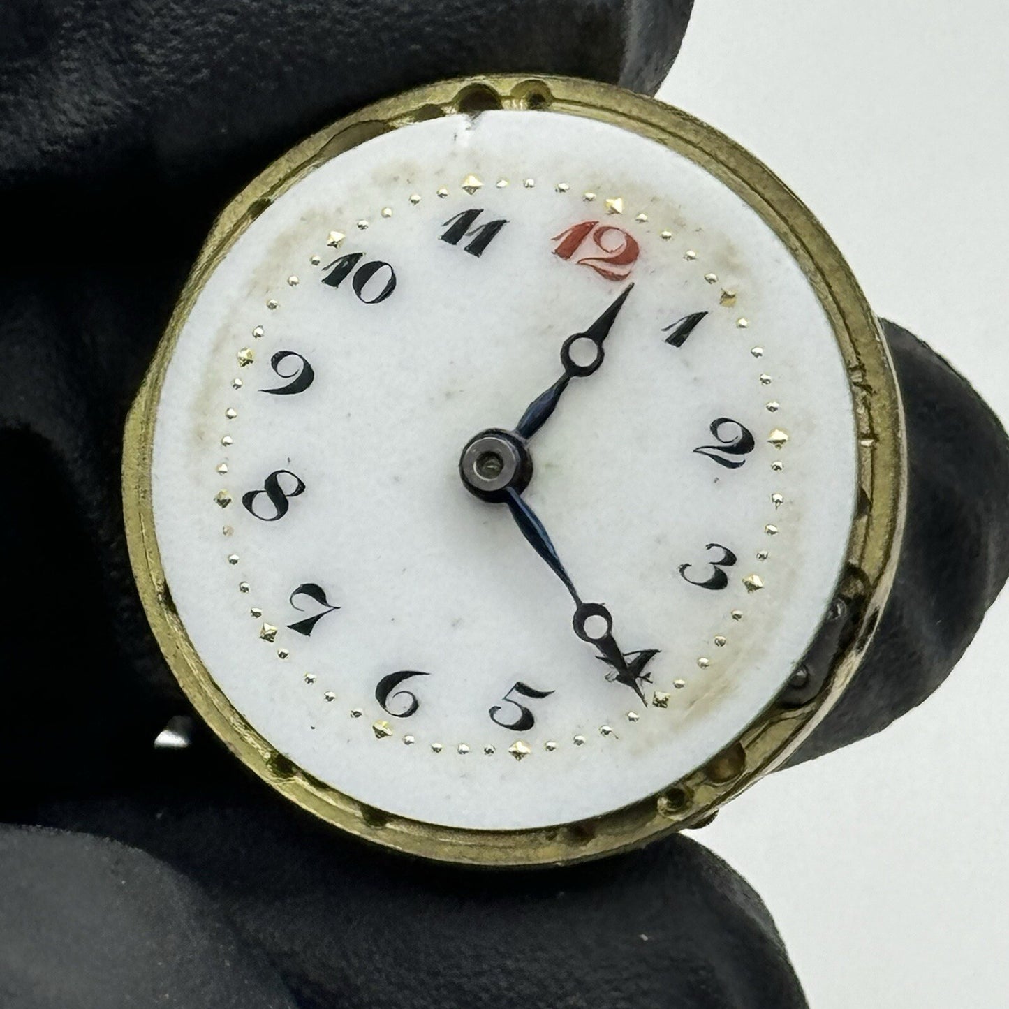23.6mm Stauffer S S & Co Balance Intact Good Quality Watch Movement Parts Repair