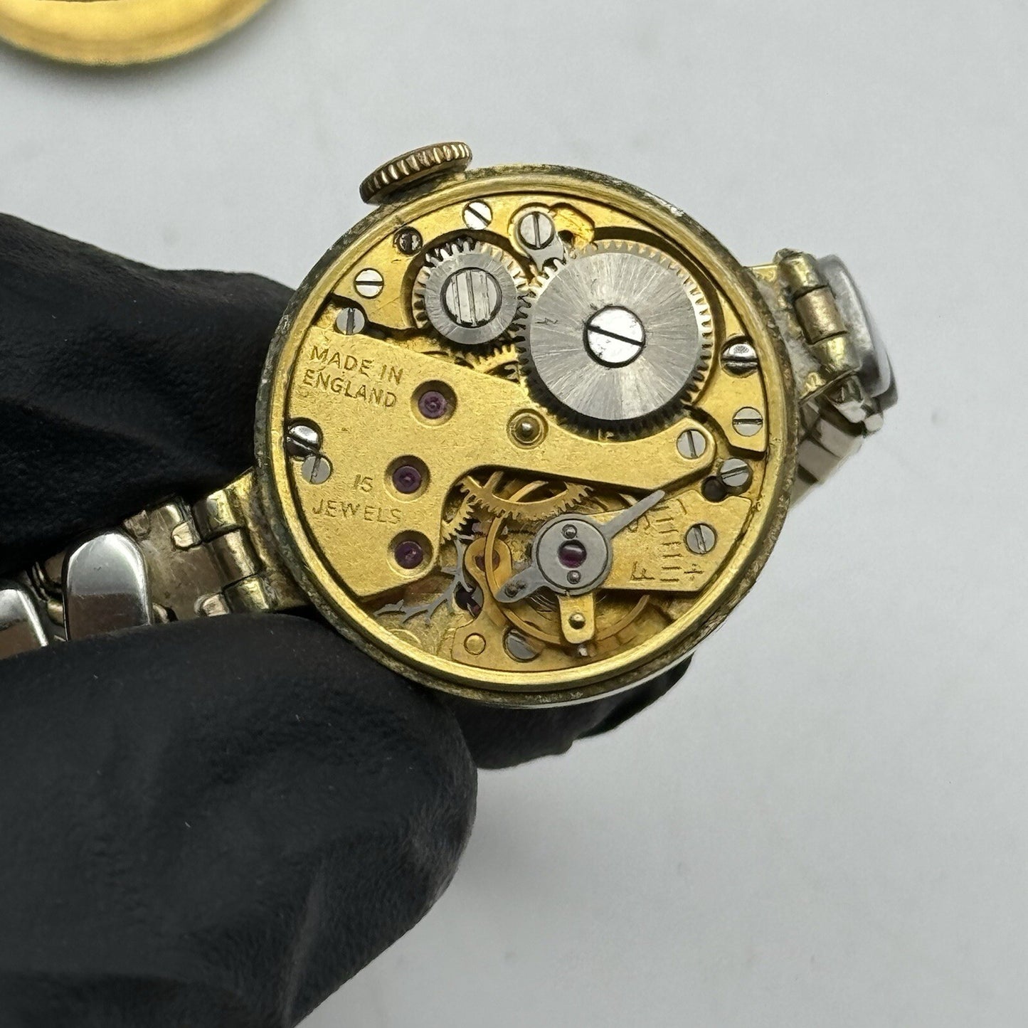 21mm Women’s Smiths De Luxe Rolled Gold Running Watch For Restoration