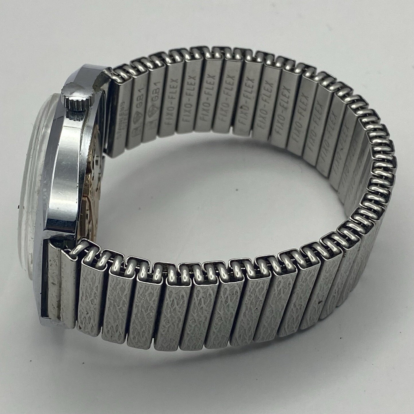 35mm RUNNING TO REPAIR Vintage Rytima De Luxe Ronda RAX 1233 Movement For Parts