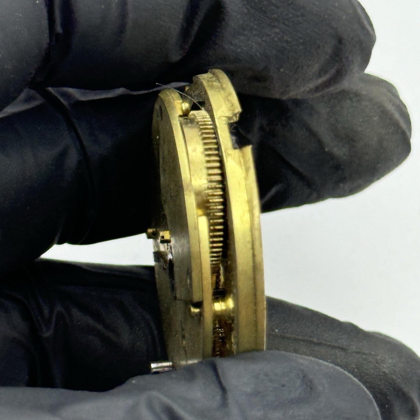 41.2mm Antique C R Allen Partial Pocket Watch Movement FOR PARTS Repair