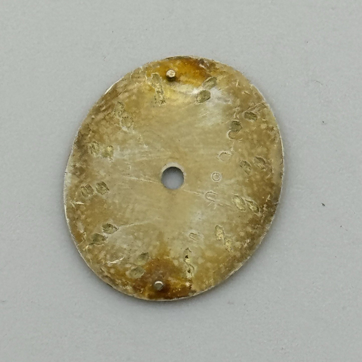 14.6mm Vintage Oval Omega Red Font Ladies Wristwatch Dial Spares Parts Swiss