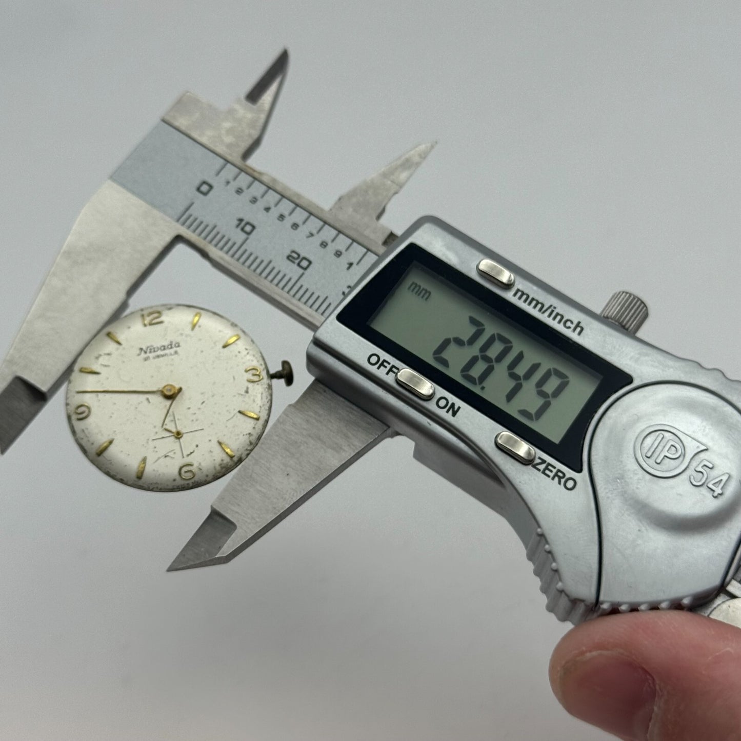 23.7mm Running Nivada AS 1525 1526 Manual Wind Swiss Watch Movement PARTS SPARES
