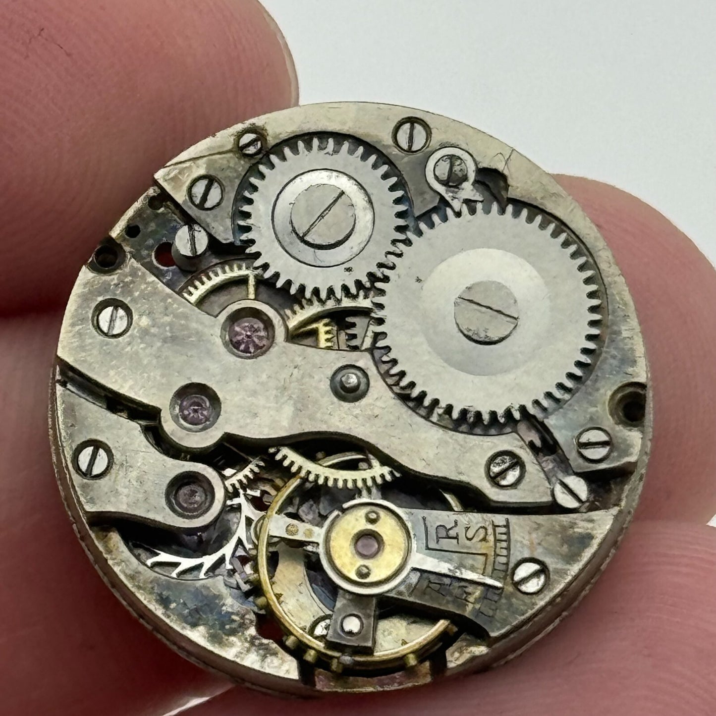 23.6mm Balance Ok FHF Patent 51482 Manual Wind Watch Movement Swiss Made PARTS