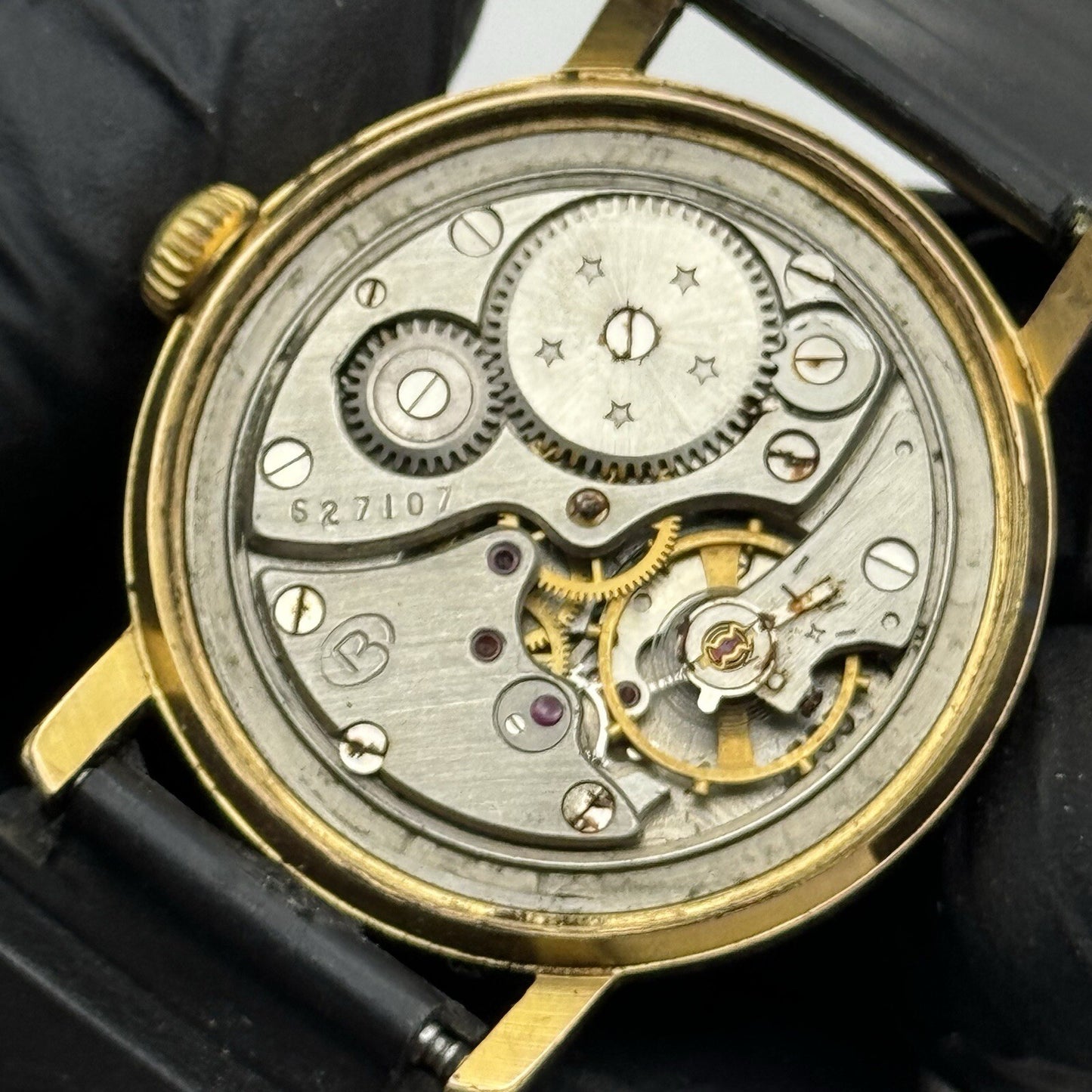 34mm Manual Wind Wostok USSR Date Dial Watch FOR PARTS