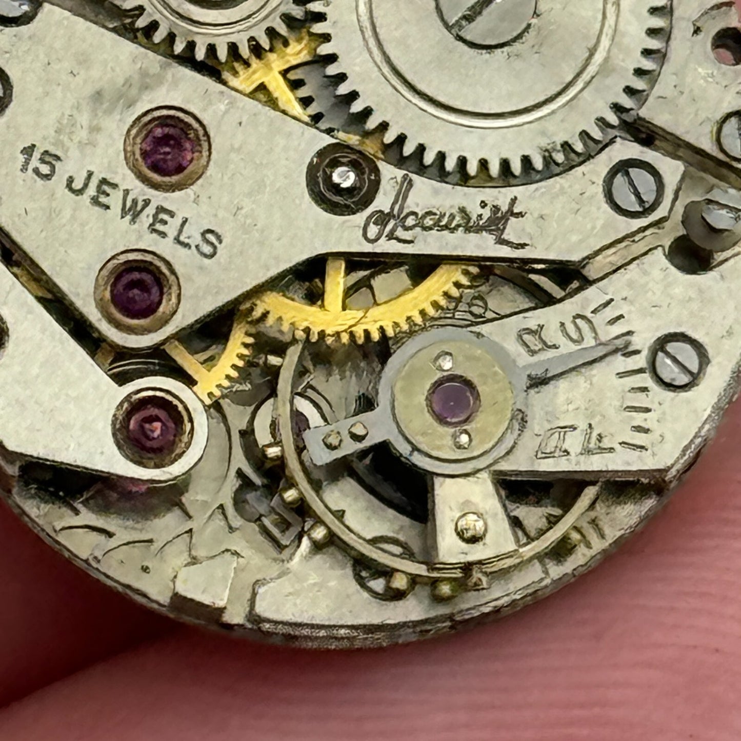 19.7mm Precista AS 970 A Schild Balance Intact Sub Seconds Watch Movement PARTS