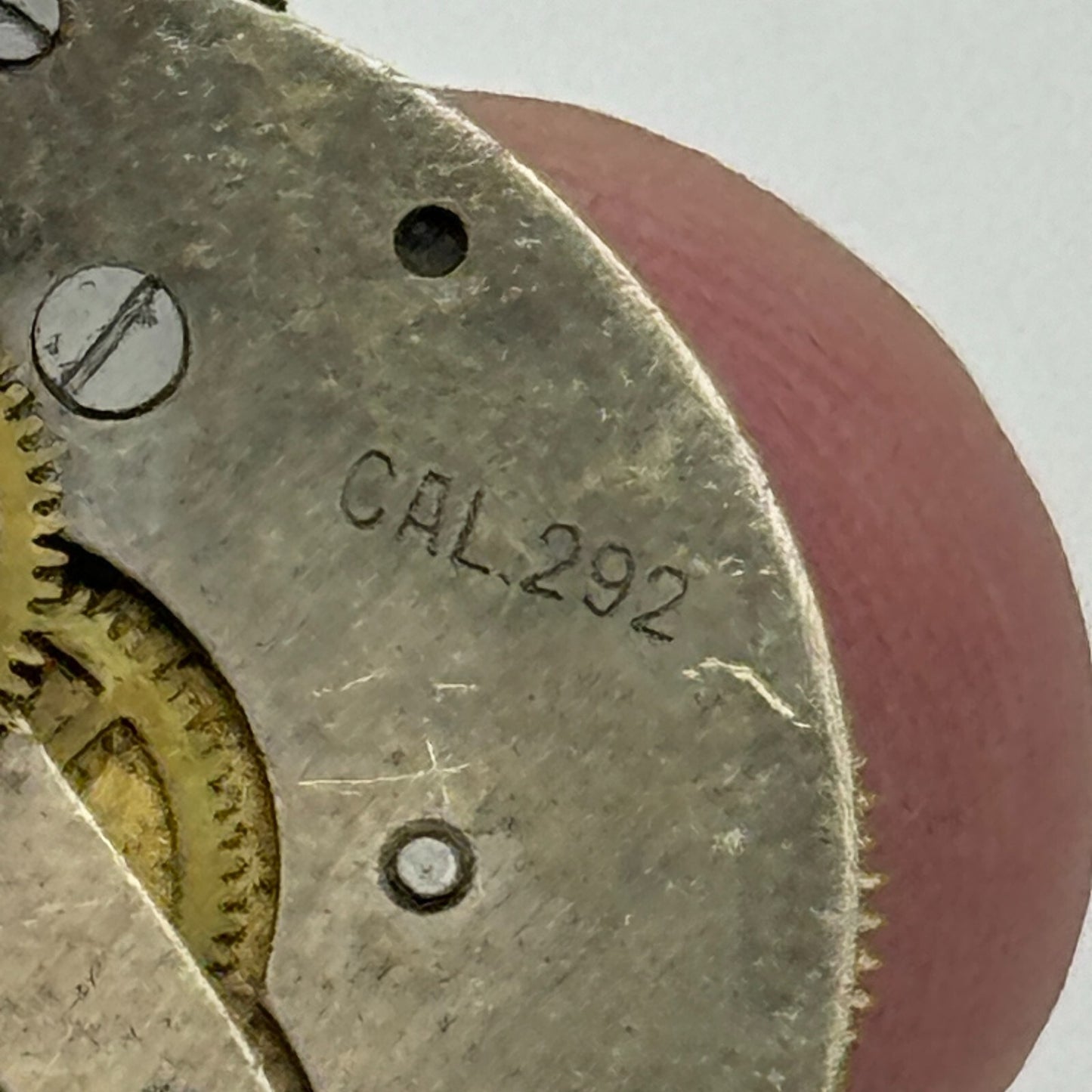 23.9mm Oris Cal 292 Swiss 4 Jewel Manual Wind Watch Movement Swiss Vintage PARTS