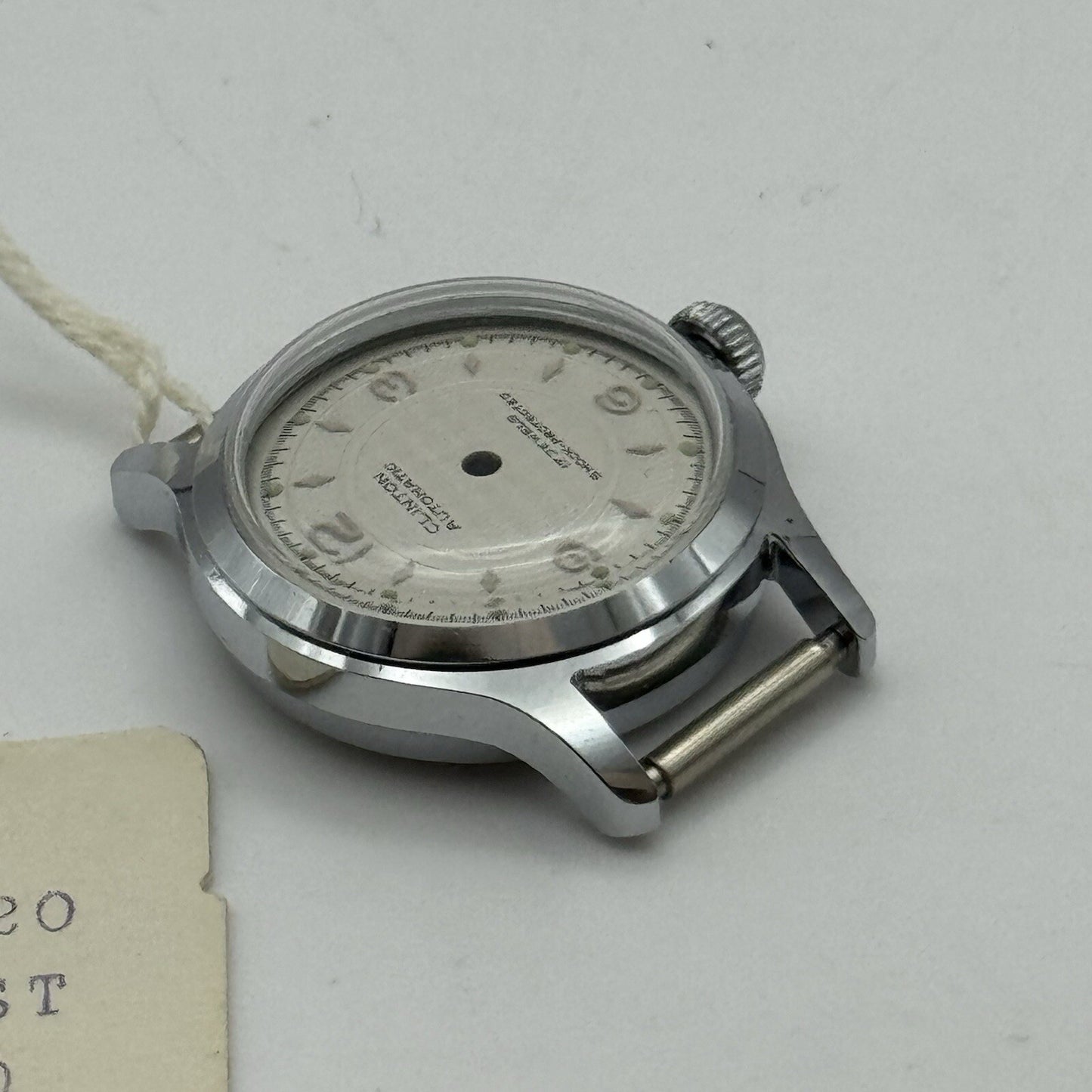 24.5mm New Old Stock AS1320 Clinton Automatic Watch Case & Dial Unused CHR ST