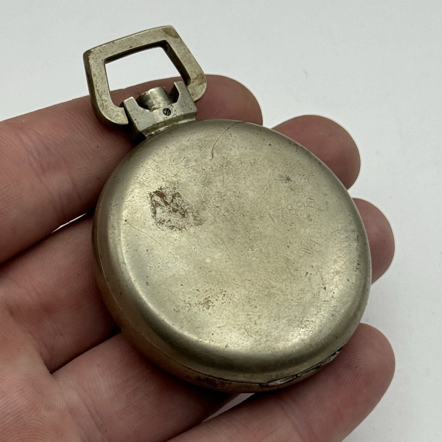 49mm 1940s Elgin USA Grade 582 Model 21 Star Case Co Stop Watch TO RESTORE