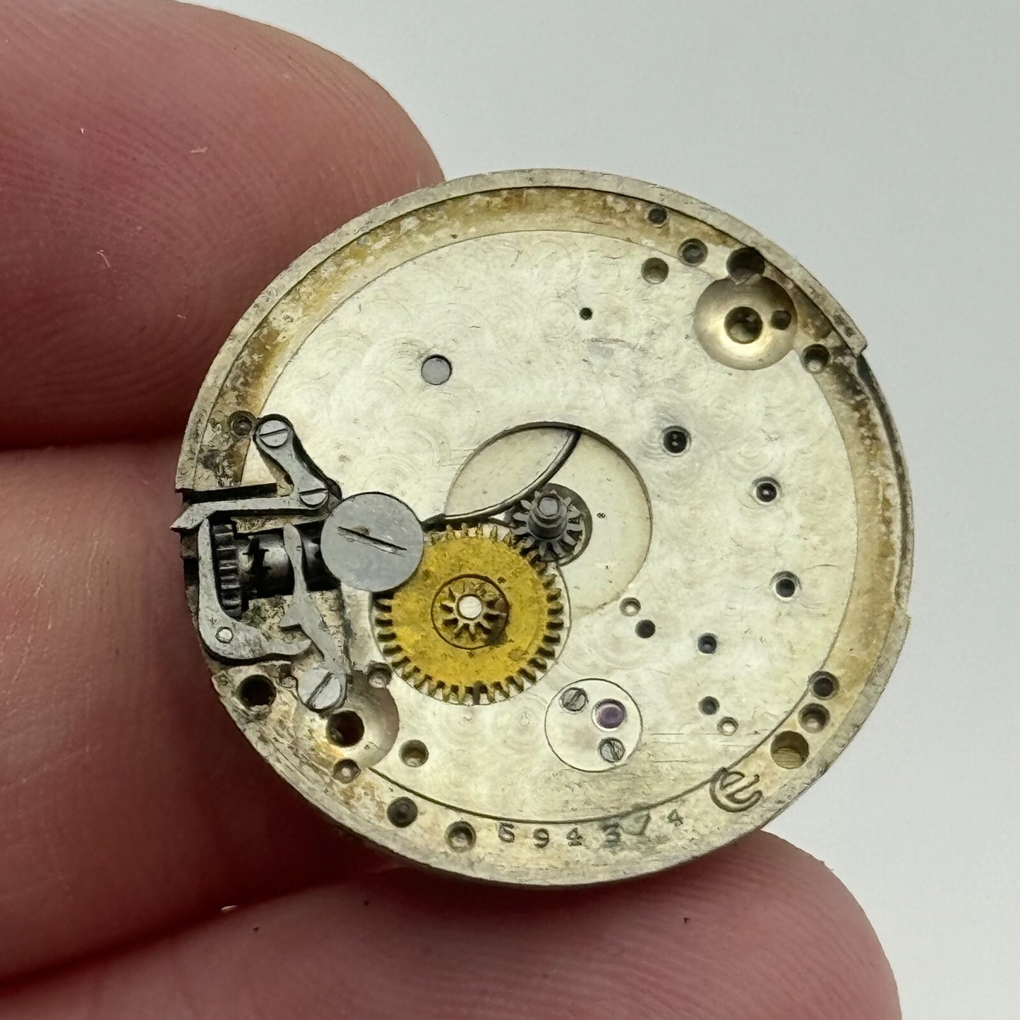 25.3mm Election Mens Military Trench Watch Movement Manual Wind Swiss PARTS