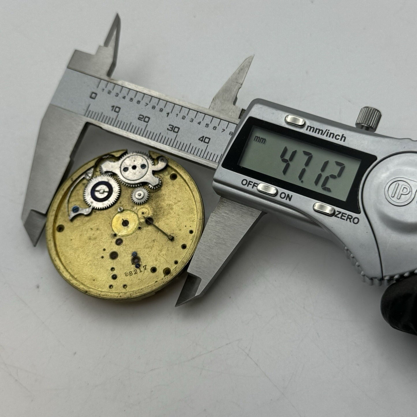 47.1mm Manual Wind Abell Richmond London Pocket Watch Movement FOR PARTS