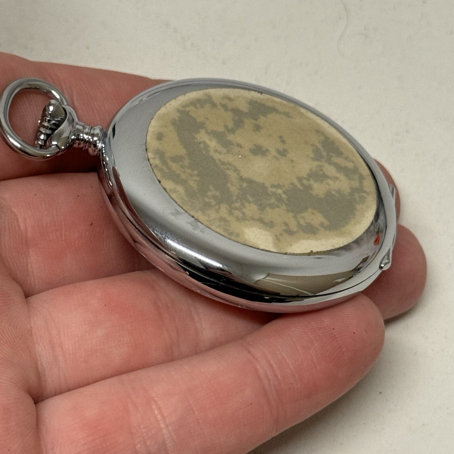 50mm Vintage Dowel NEW OLD STOCK Open Face Sub Seconds Pocket Watch TO SERVICE