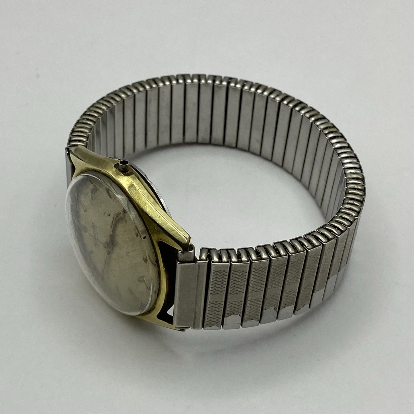 33mm Gents Nivada Automatic AS 1673 Watch Expandable Strap NON WORKING