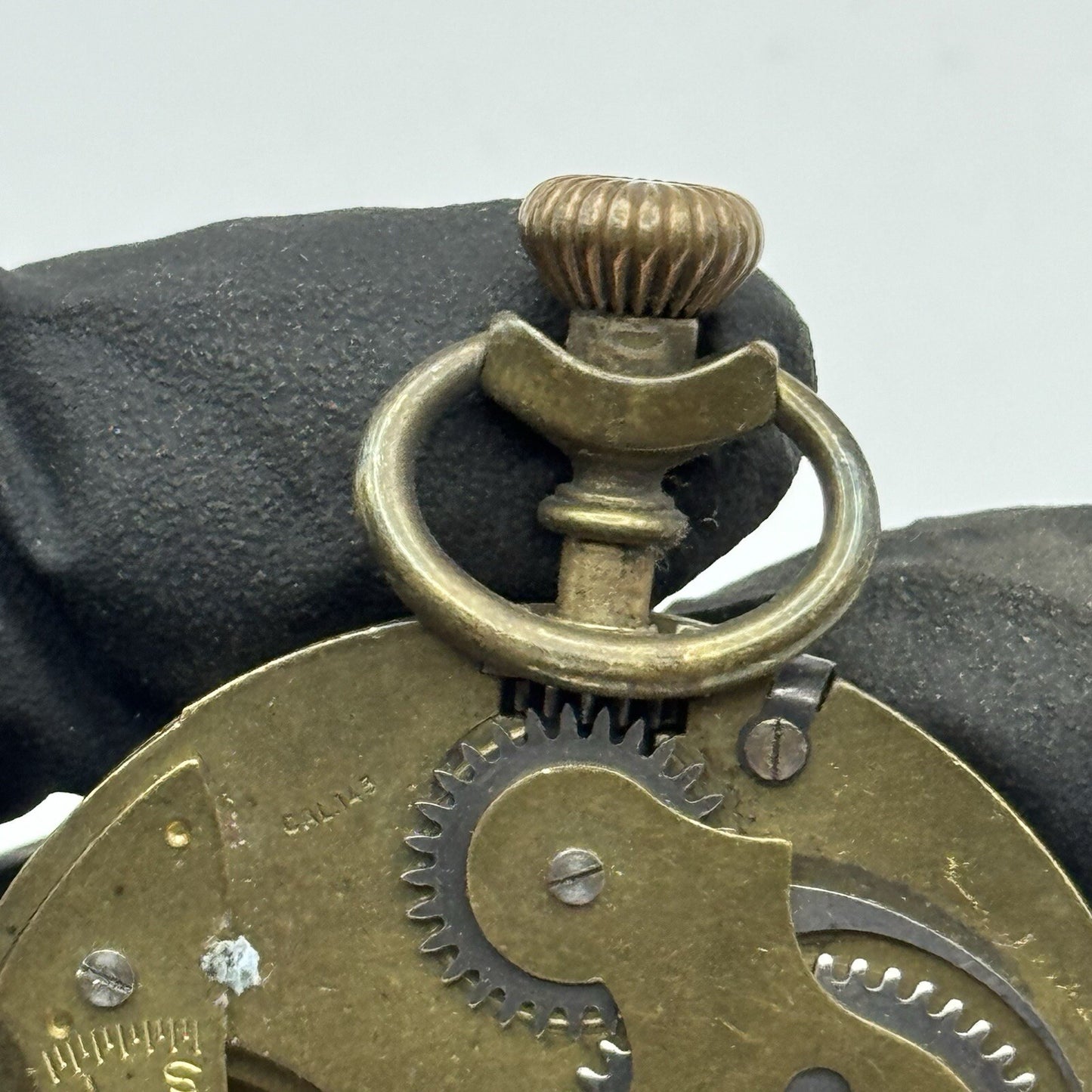 44mm Bentima Shockproof Swiss Antique Pocket Watch Movement FOR PARTS