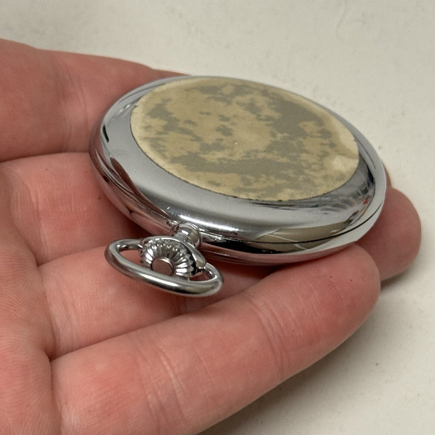50mm Vintage Dowel NEW OLD STOCK Open Face Sub Seconds Pocket Watch TO SERVICE