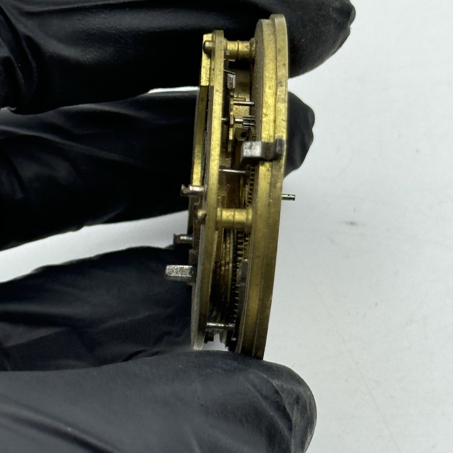 46.4mm Manual Wind Unidentified Fusee Pocket Watch Movement FOR PARTS