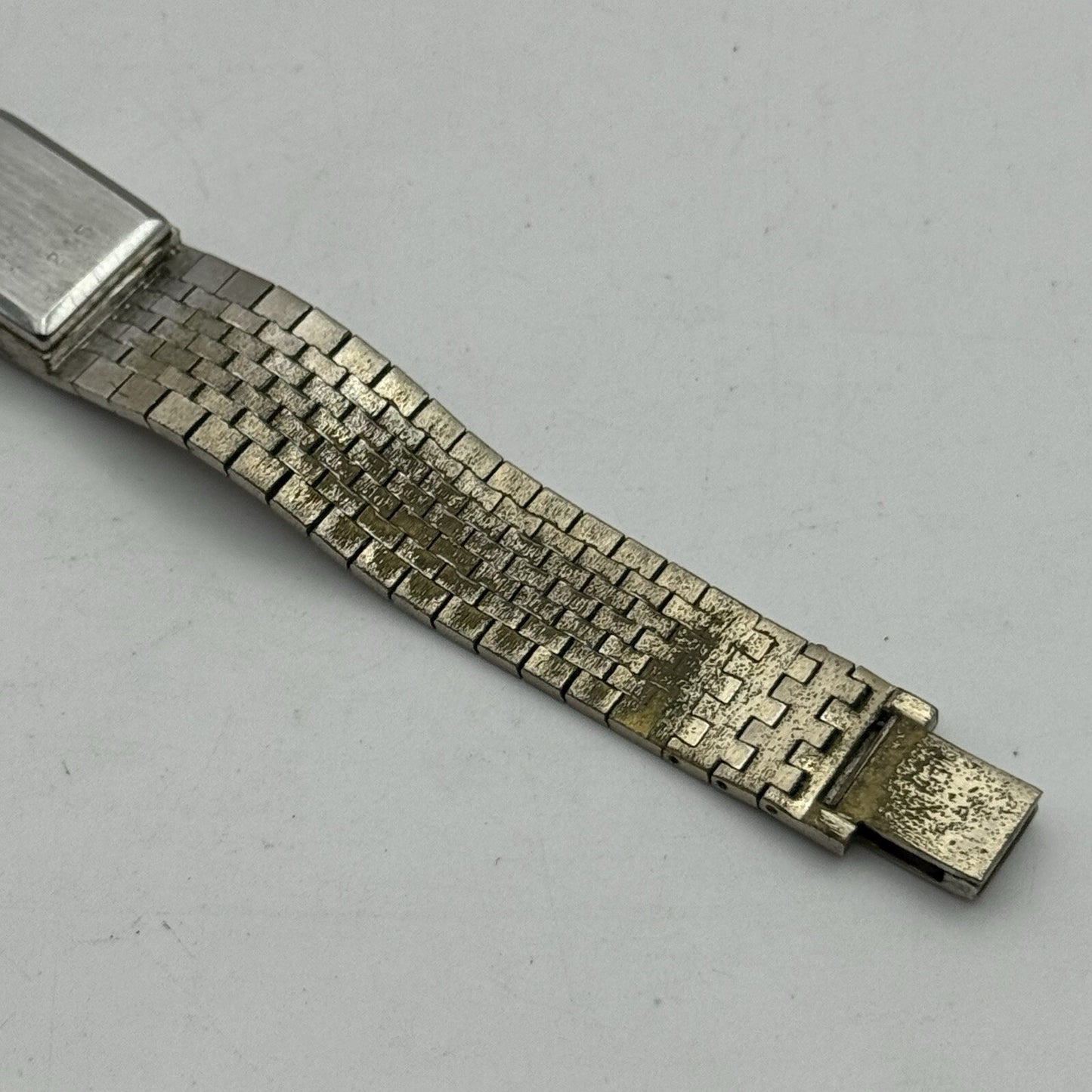 16mm Ladies Rotary Silver Tone Swiss Manual Wind Vintage Watch NOT KEEPING TIME