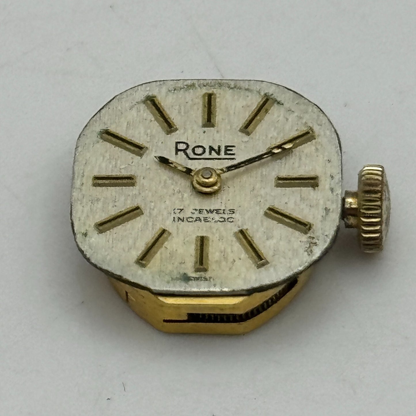 13mm Ladies Rone AS 1977-2 A Schild Balance Ok Vintage Watch Movement PARTS