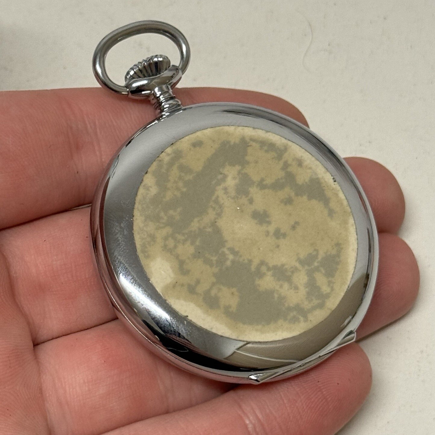 50mm Vintage Dowel NEW OLD STOCK Open Face Sub Seconds Pocket Watch TO SERVICE