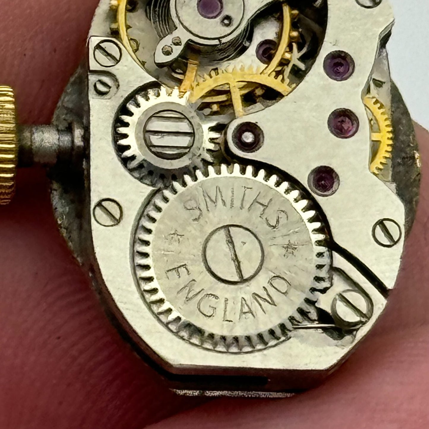 12.7mm Ladies Smiths England Manual Wind Watch Movement Vintage PARTS SPARES