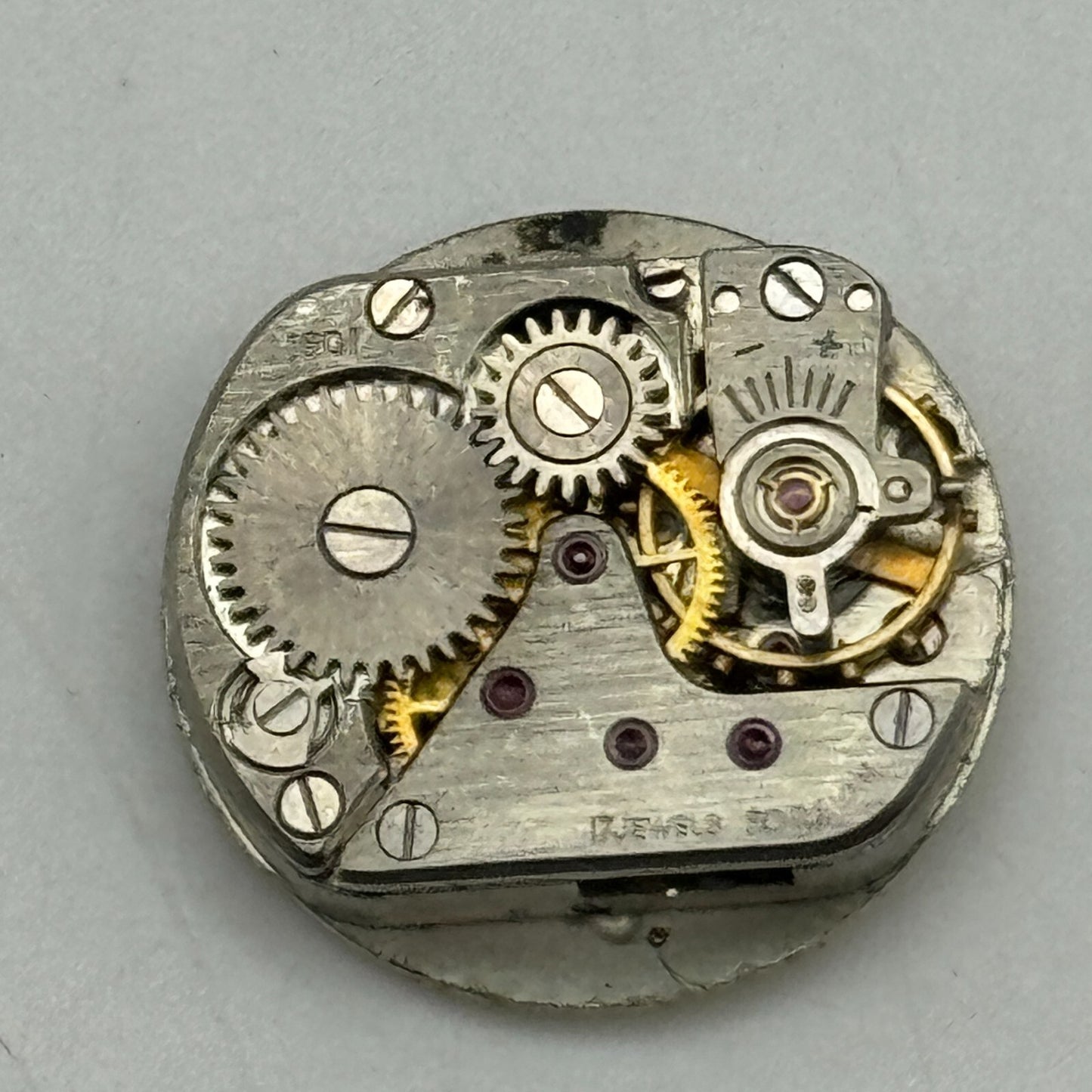 13.8mm Ladies Slava Cal 1601 Manual Wind Watch Movement Swiss Vintage PARTS