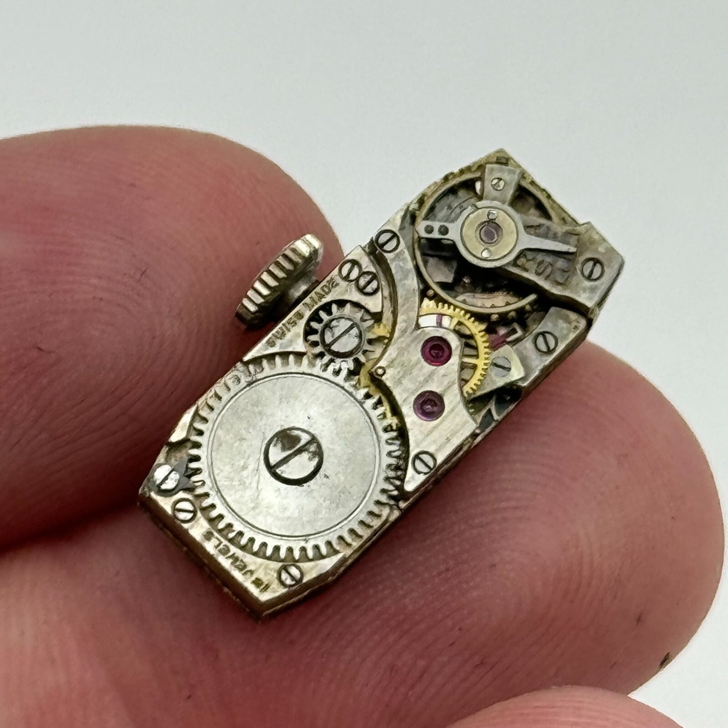 9mm Ladies Running FHF 59 Manual Wind 15 Jewels Watch Movement PARTS SPARES