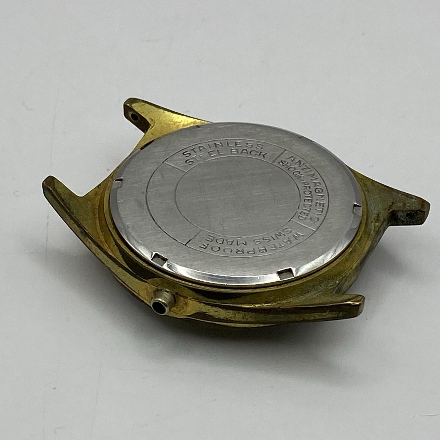 35mm Manual Wind Gents Vintage Newmark EB 8800 DT Movement Watch NON WORKING