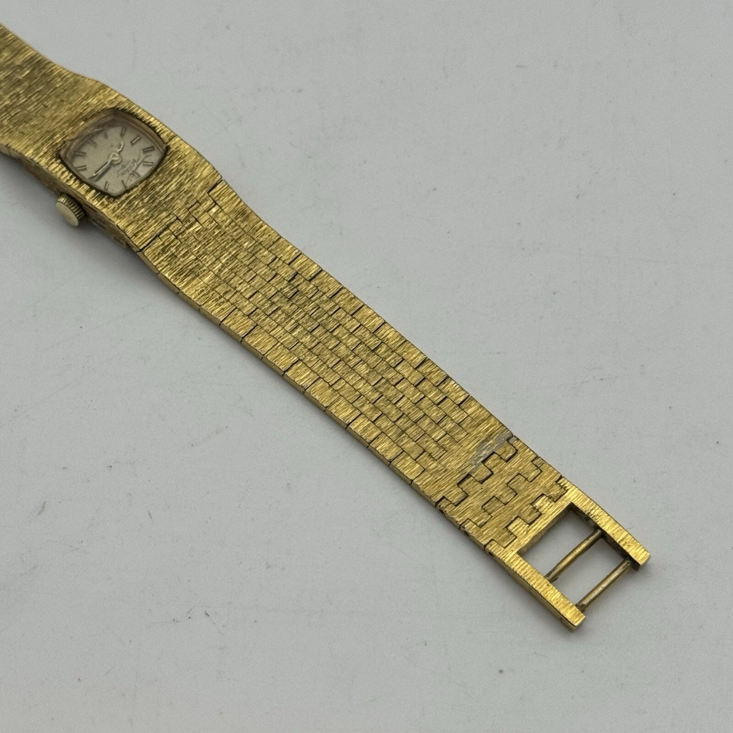 15mm Ladies Rotary Gold Plated Manual Wind Swiss Vintage Watch REQUIRES SERVICE