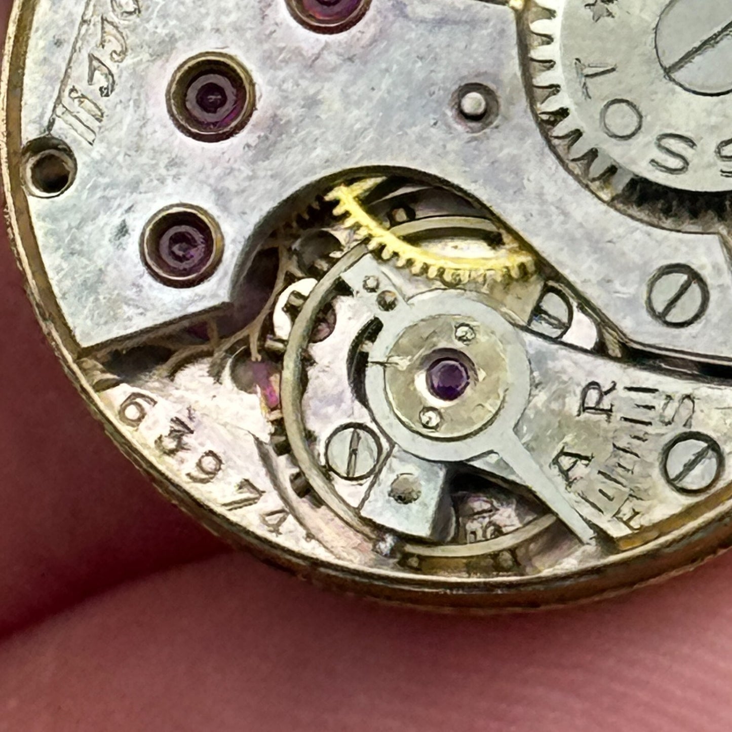 20.1mm Ladies Running Tissot Locle Cal 194 Manual Wind Swiss Watch Movement PART