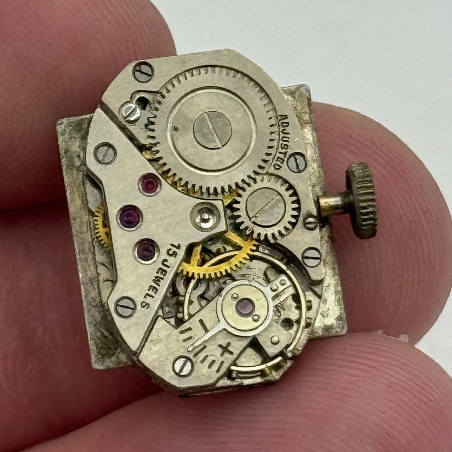 12.8mm Ladies Longeau AS 1051 A Schild Manual Wind Swiss Watch Movement PARTS