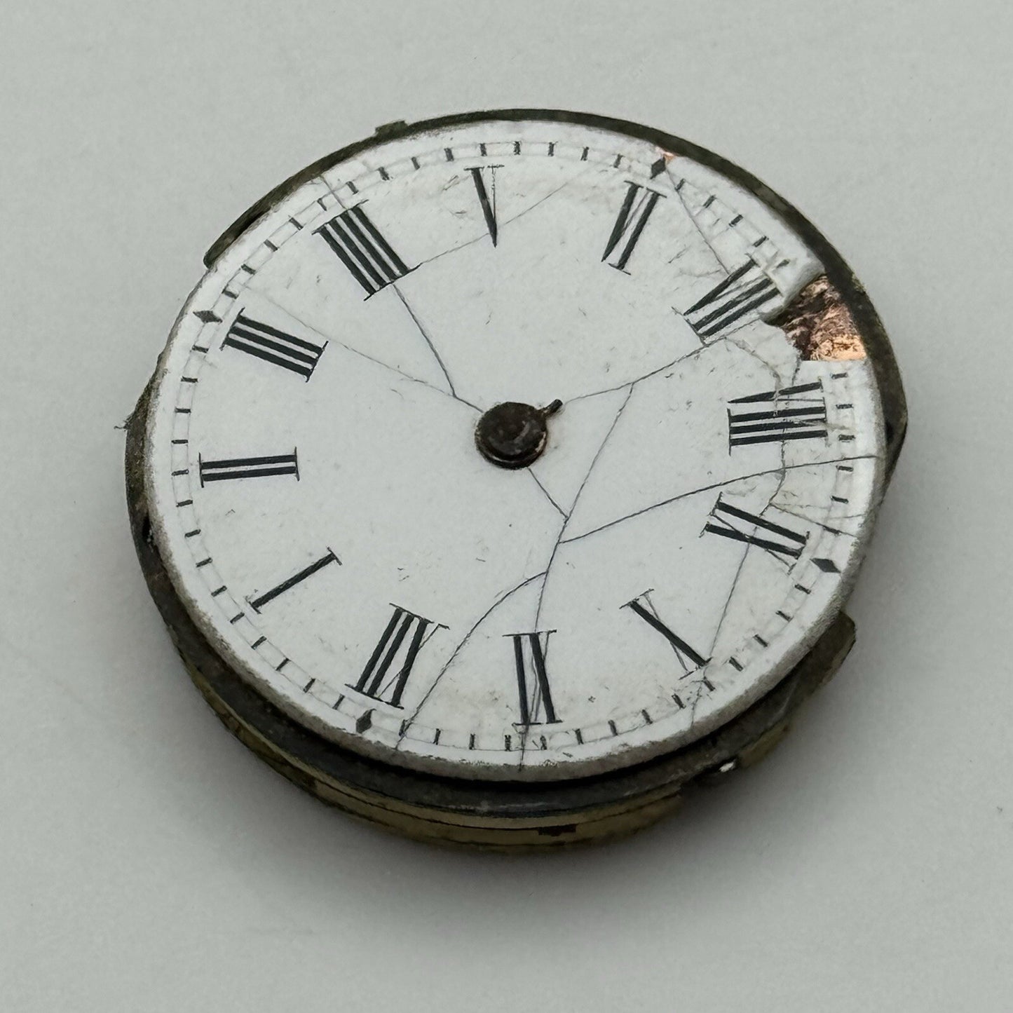 26.3mm Manual Wind Antique Ladies Fob/Pocket Watch Movement FOR PARTS