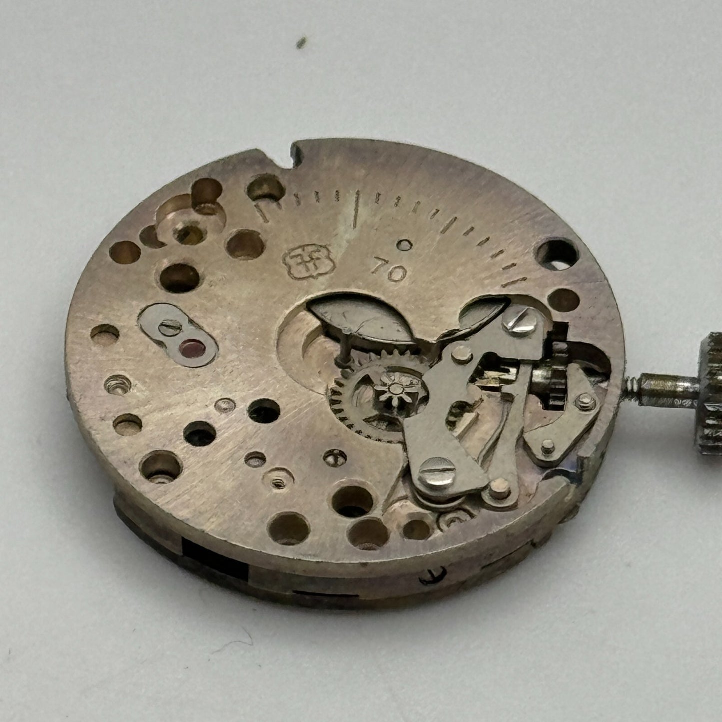 23.6mm Rone Seven 1046 FHF 70 Balance Ok Swiss Watch Movement PARTS SPARES