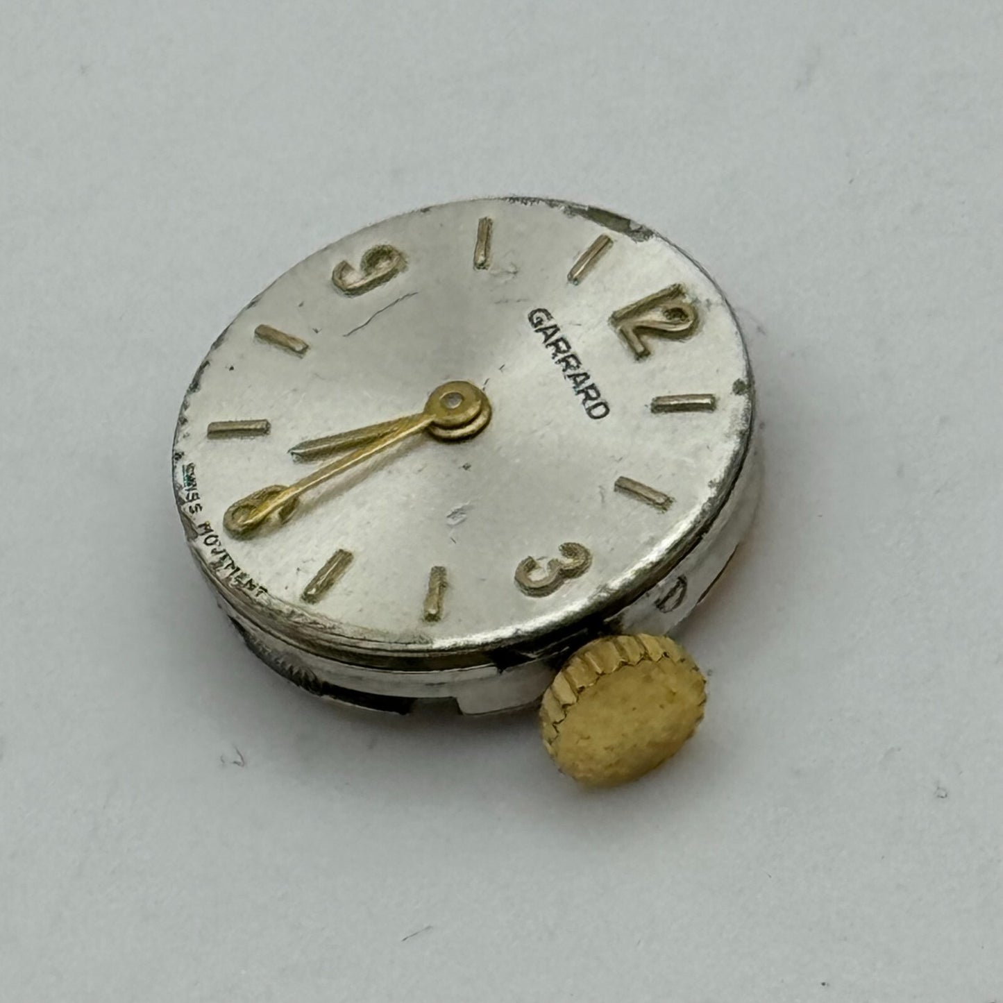 15.5mm Ladies Running Garrard ETA 2412 Manual Wind Watch Movement PARTS SPARES