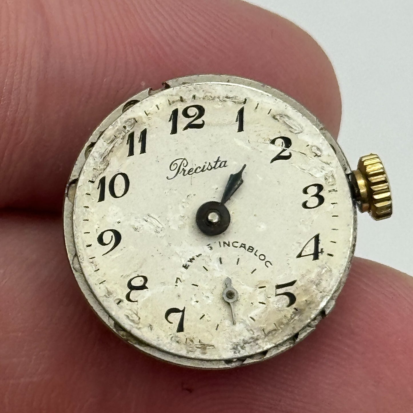 19.7mm Precista AS 970 A Schild Balance Intact Sub Seconds Watch Movement PARTS