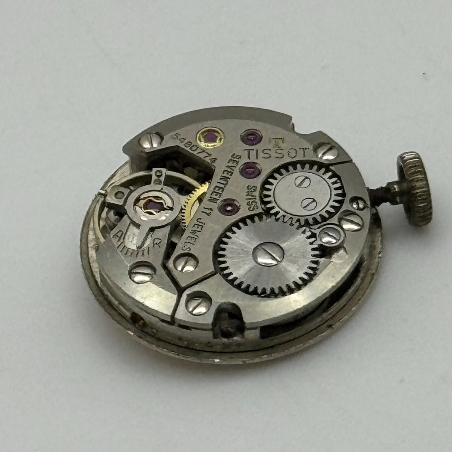15.5mm Ladies Tissot 709 Manual Wind Watch Movement Swiss Vintage PARTS SPARES