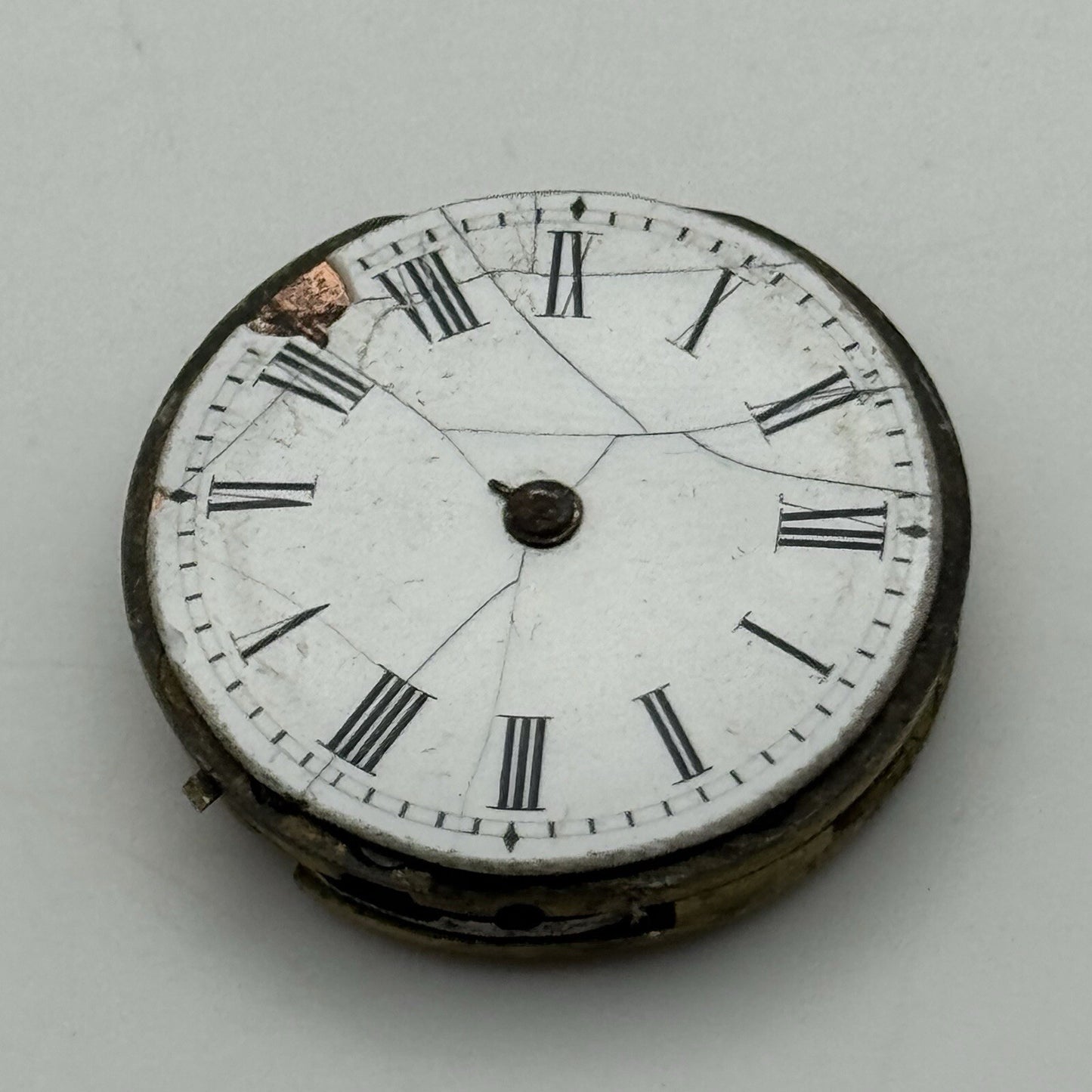 26.3mm Manual Wind Antique Ladies Fob/Pocket Watch Movement FOR PARTS