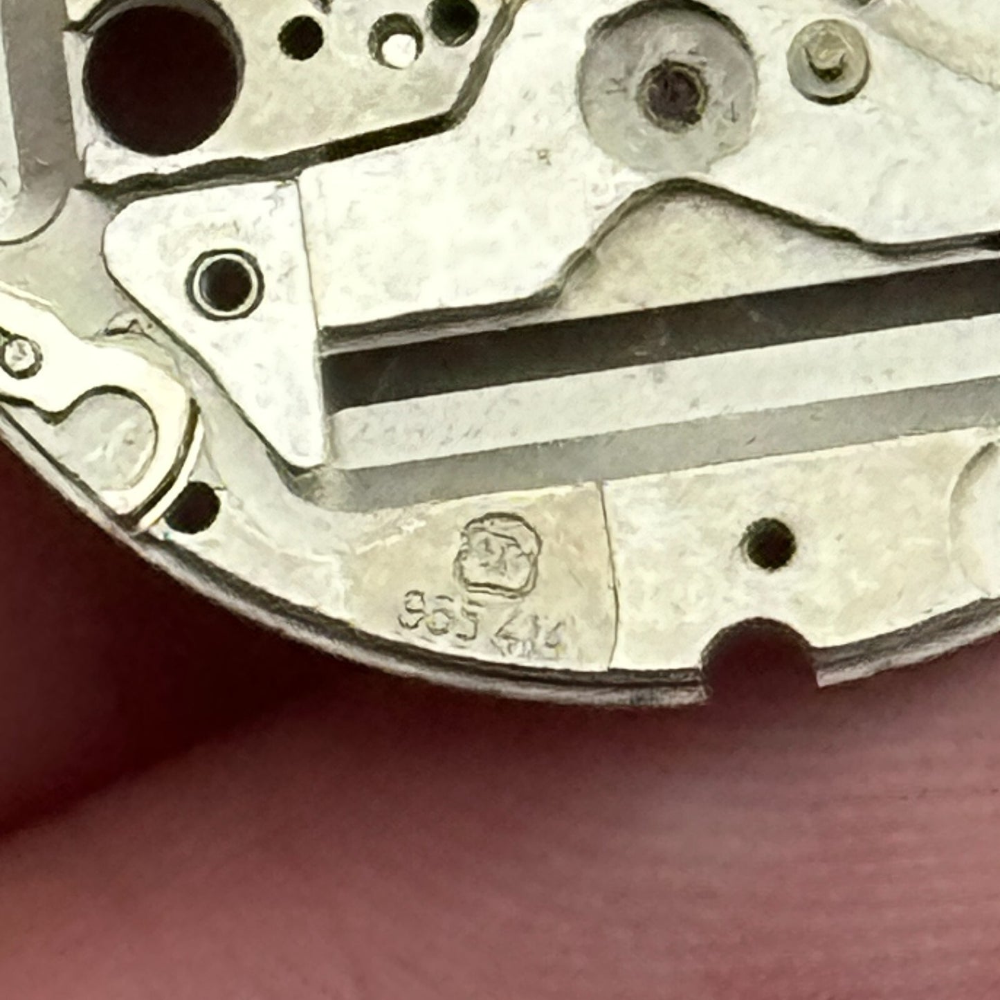 23.8mm ETA 955.414 Swiss 7 Jewels Quartz Partial Watch Movement Vintage PARTS