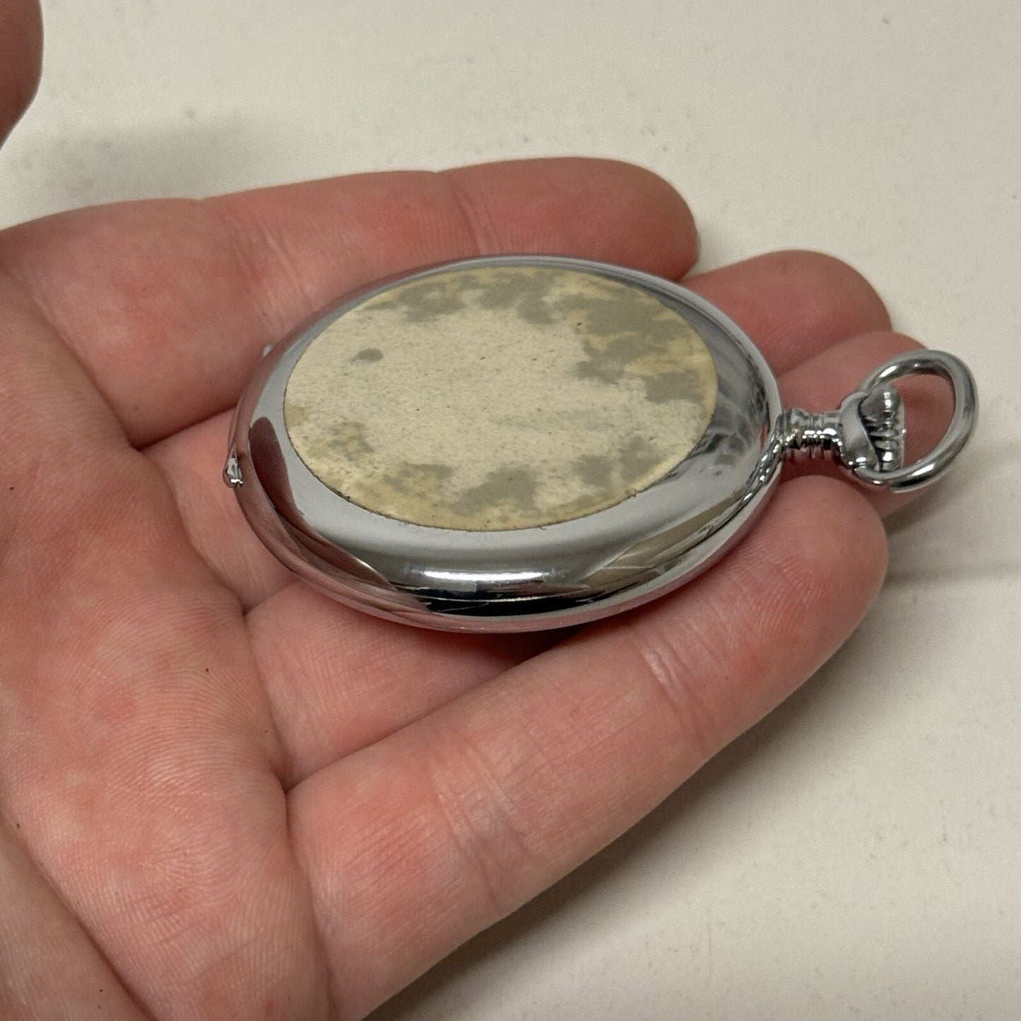 49mm Vintage Dowel NEW OLD STOCK Open Face Sub Seconds Pocket Watch TO SERVICE