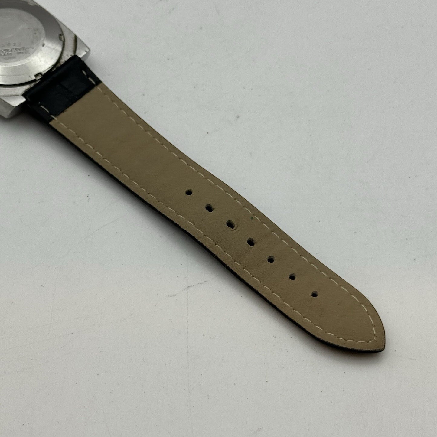 32mm Mens Avia Matic Automatic Sweep Seconds Square Watch FOR PARTS TO RESTORE