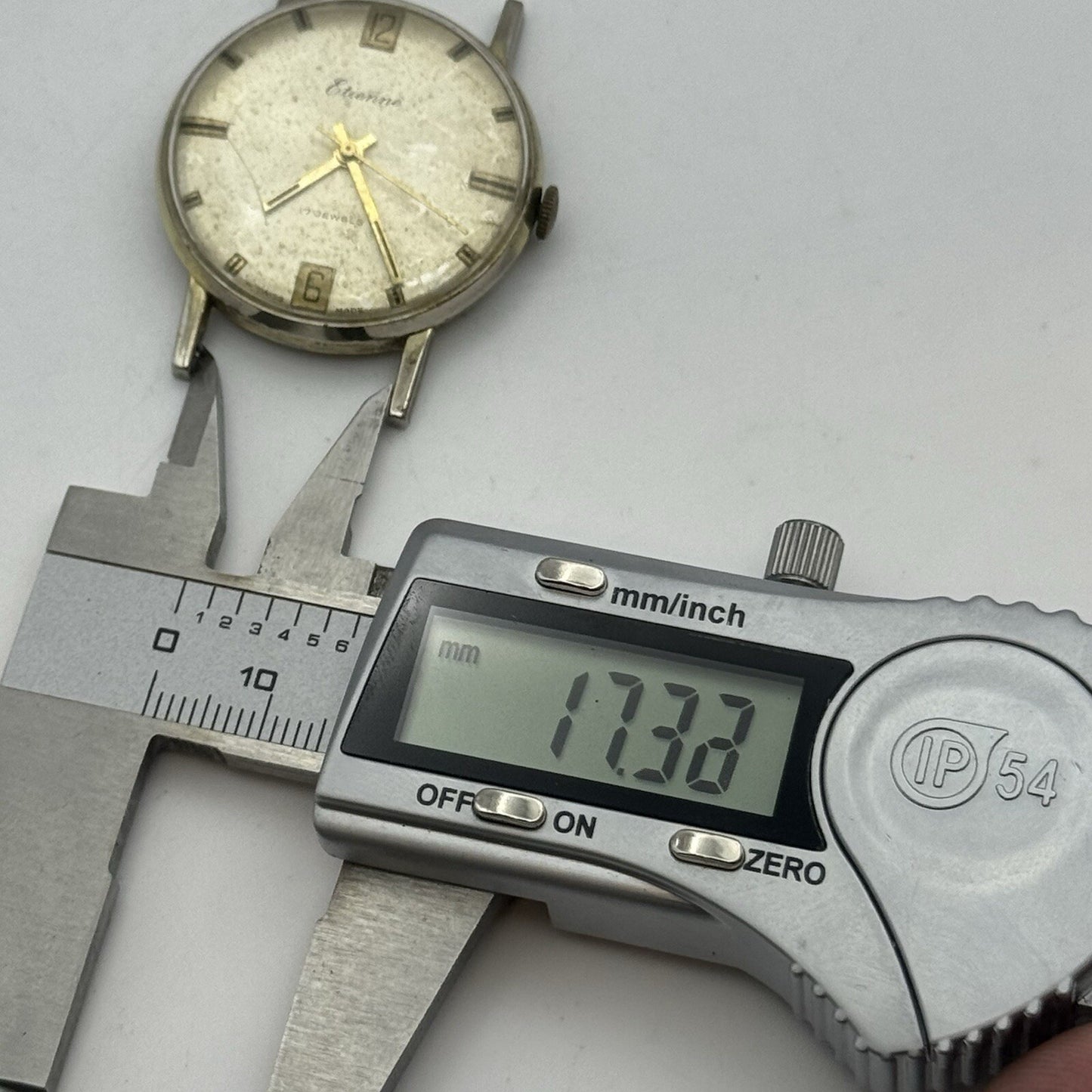 34mm Men’s Manual Wind Etienne RE Cal 1513 Date Dial Watch - RESTORATION