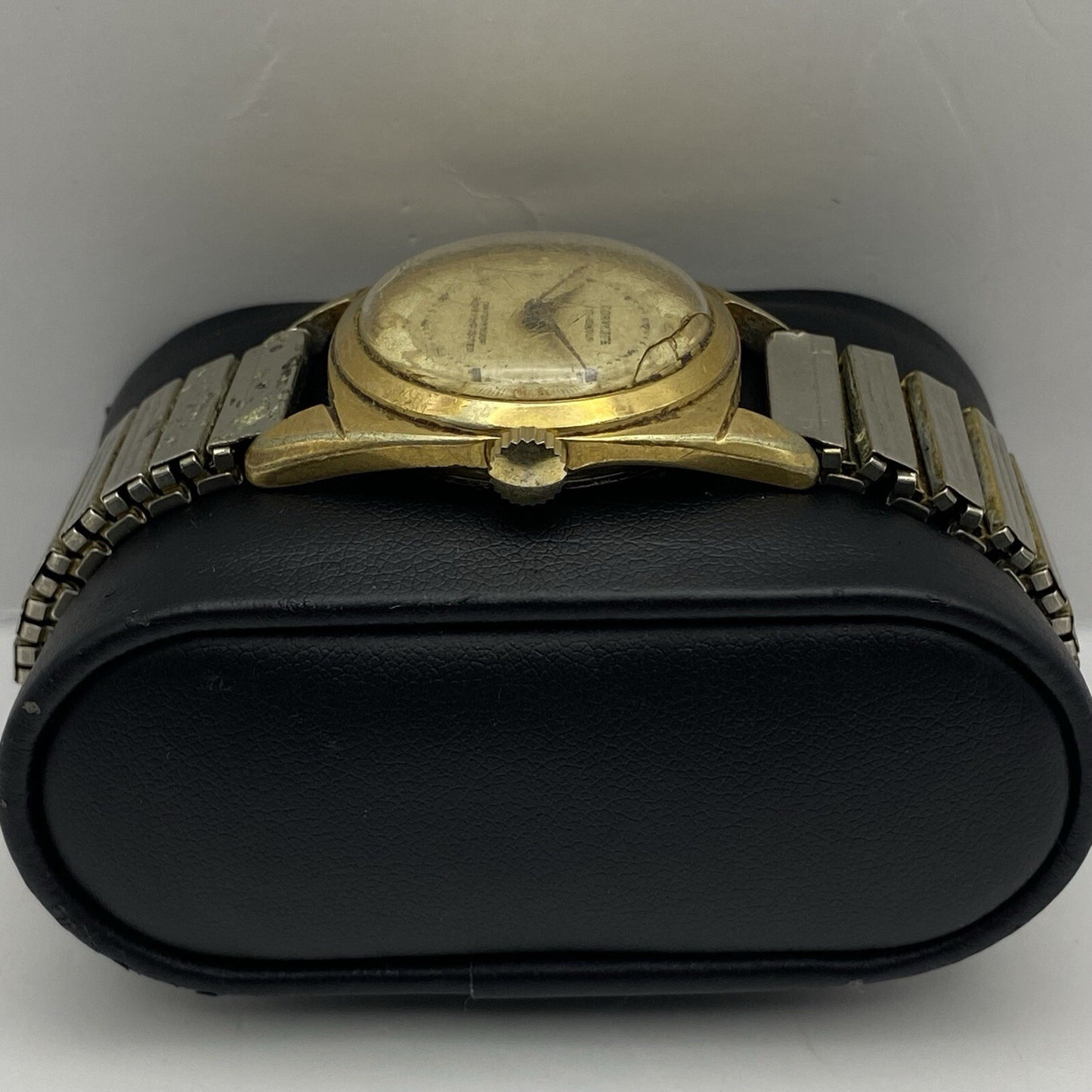 27mm Ladies Manual Wind Corvette Shock Protected Watch To Repair NON WORKING