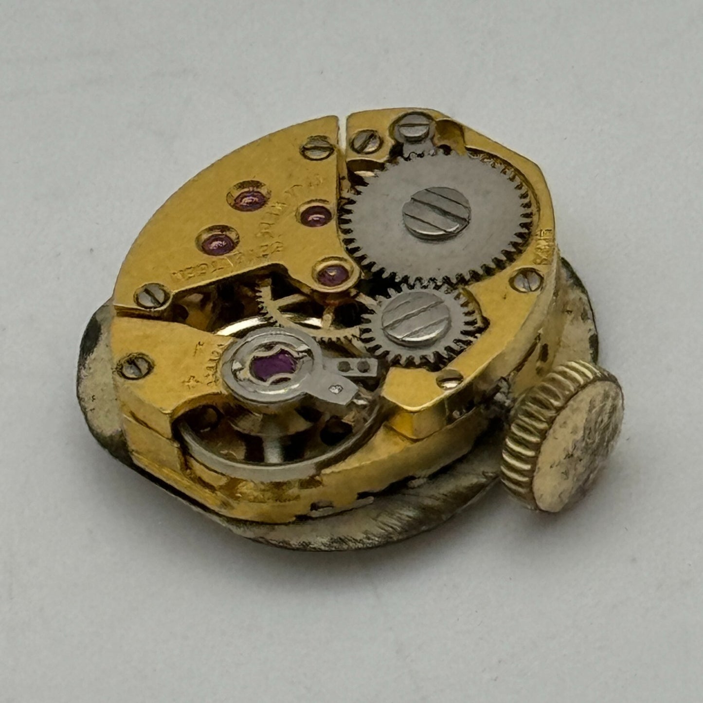 13mm Ladies Rone AS 1977-2 A Schild Balance Ok Vintage Watch Movement PARTS