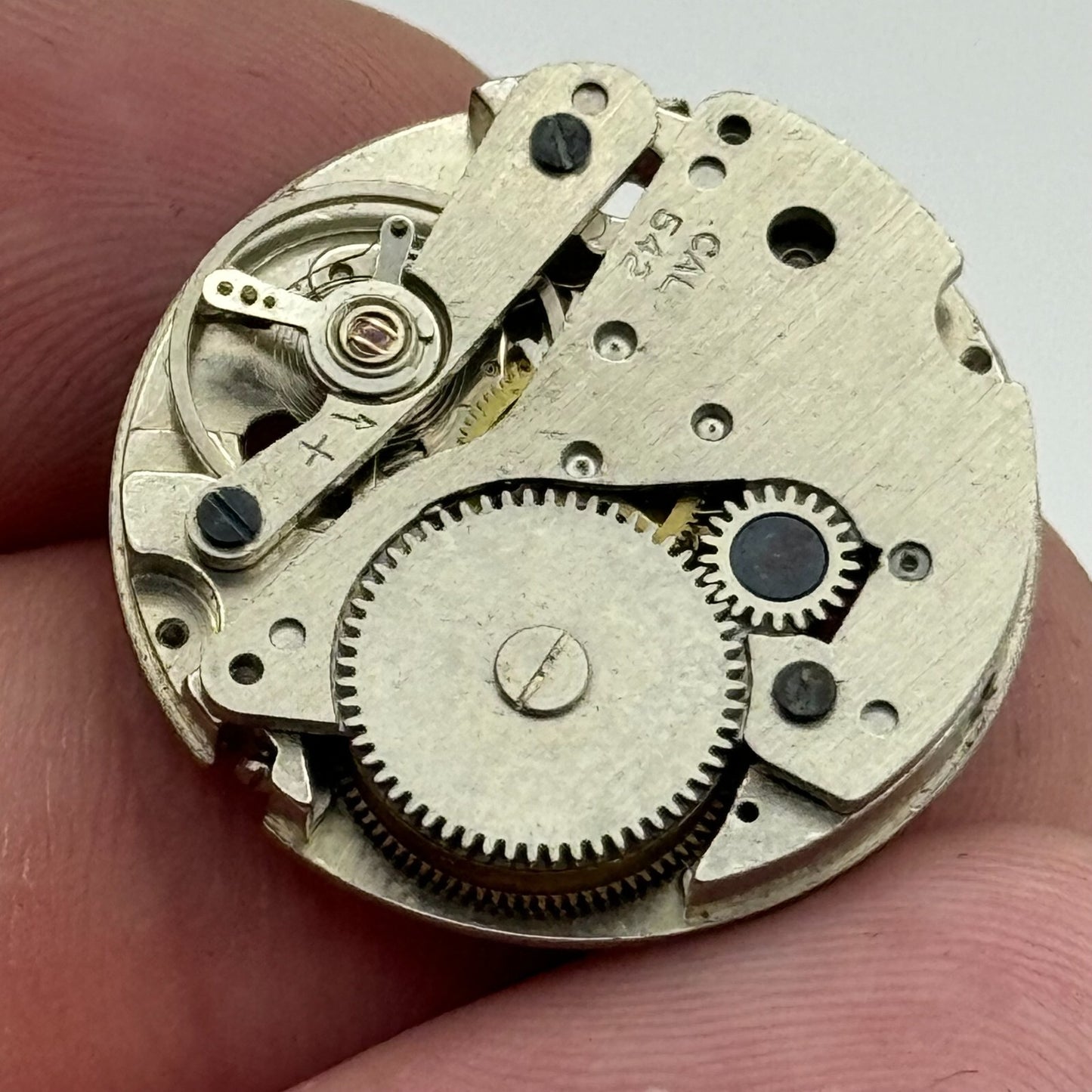23.9mm Rare Smiths Cal 542 Manual Wind Watch Movement PARTS REPAIR SPARES