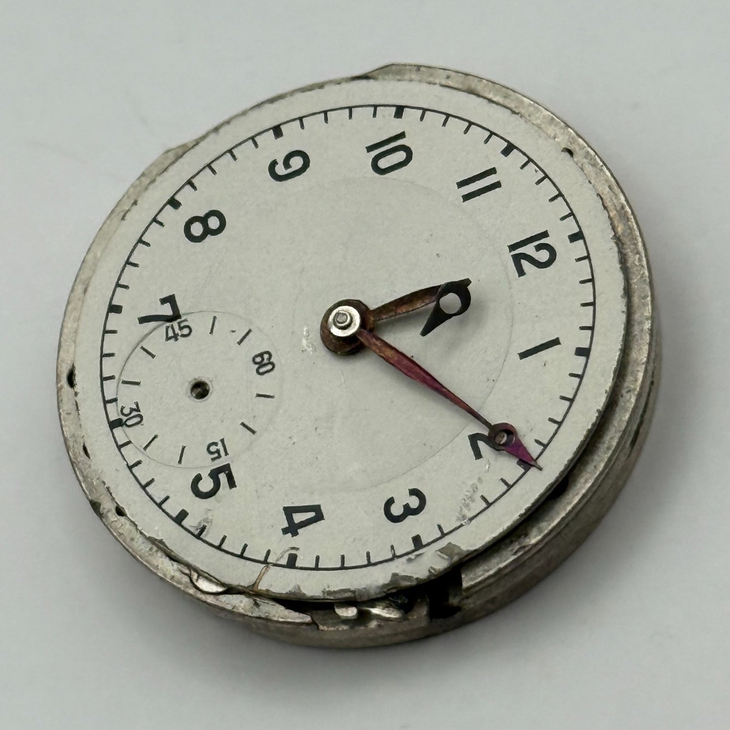 Majex EW 585 Watch Movement Manual Wind Vintage Swiss 15 Jewels Parts 26.8mm