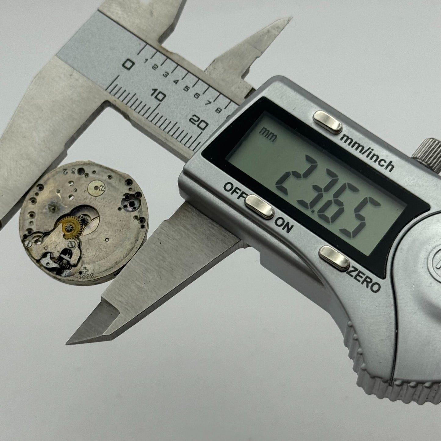 23.6mm Balance Ok FHF Patent 51482 Manual Wind Watch Movement Swiss Made PARTS