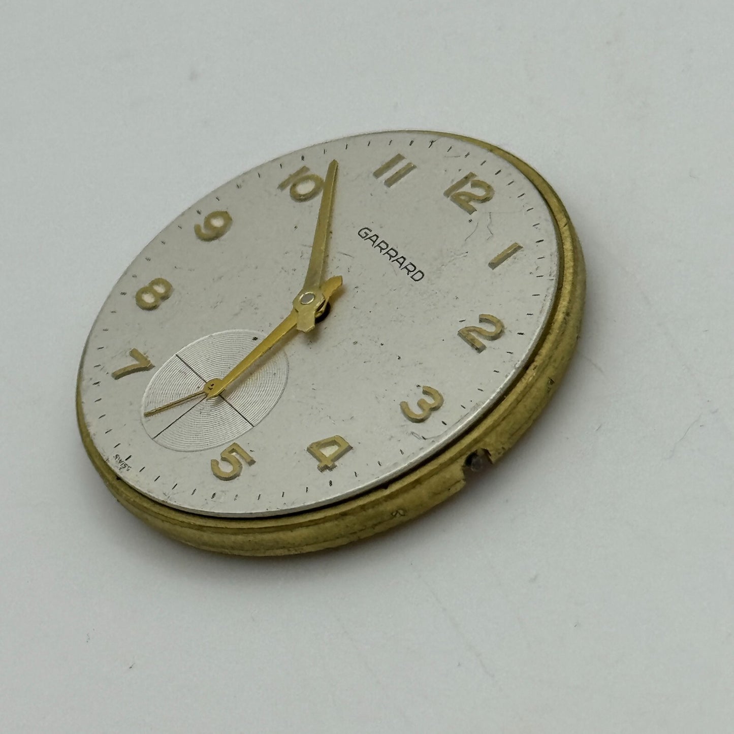 31.6mm Men's Garrard Unitas UT 6325 Manual Wind Swiss Watch Movement PARTS SPARE