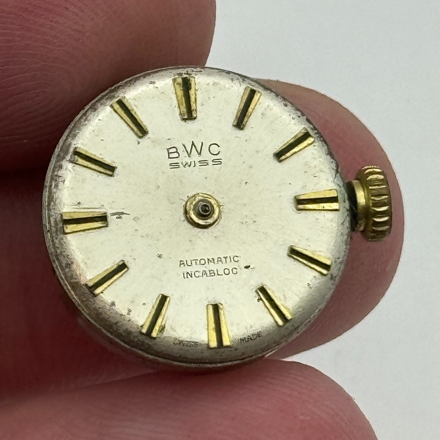 17.4mm BWC ETA 2550 Swiss Manual Wind 21 Jewels Watch Movement PARTS REPAIR