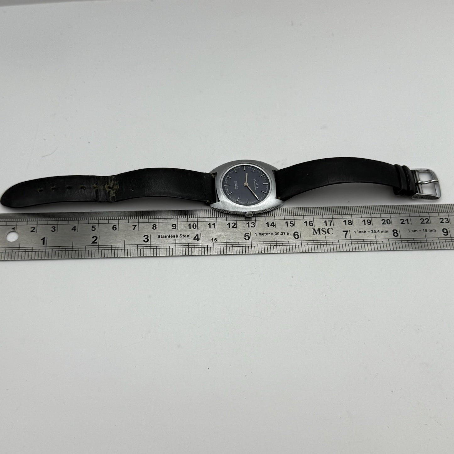 32mm Vintage Mens Limit FHF ST 69-21 Swiss Manual Wind Watch PARTS REPAIR