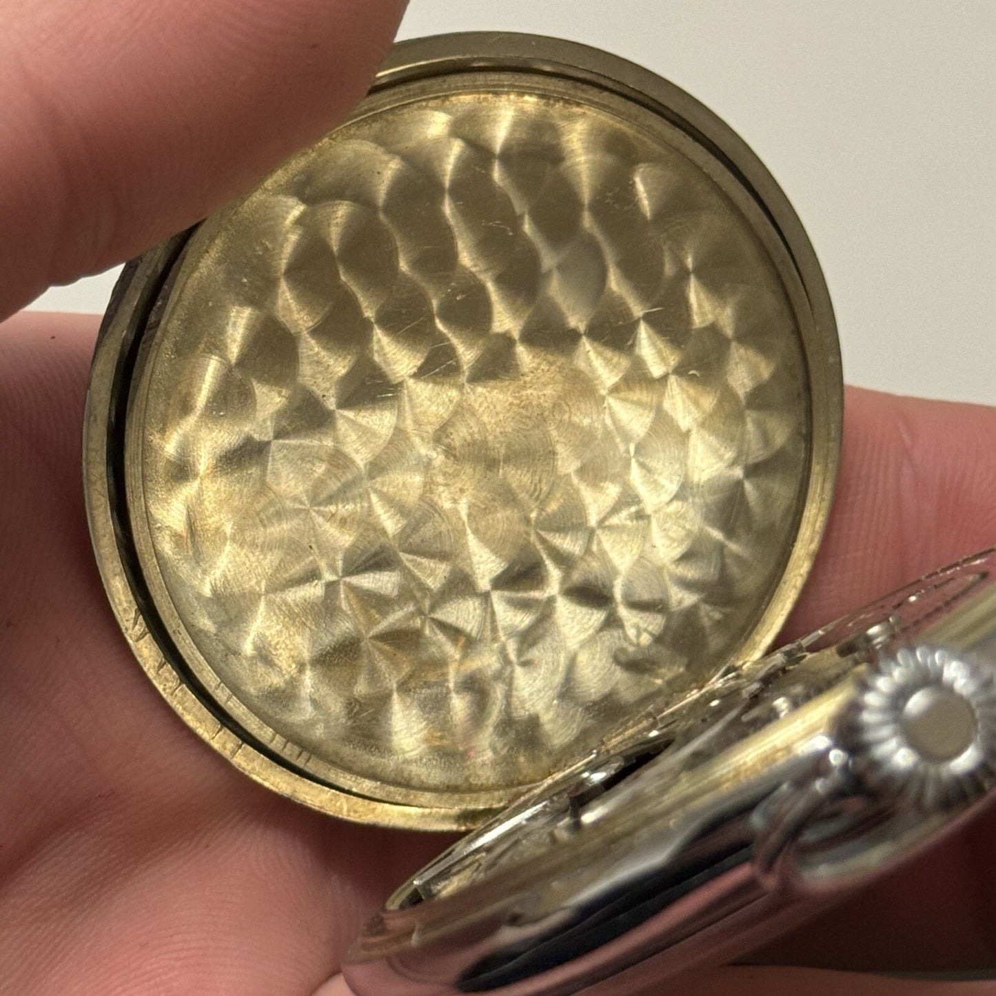49mm Vintage Dowel NEW OLD STOCK Open Face Sub Seconds Pocket Watch TO SERVICE