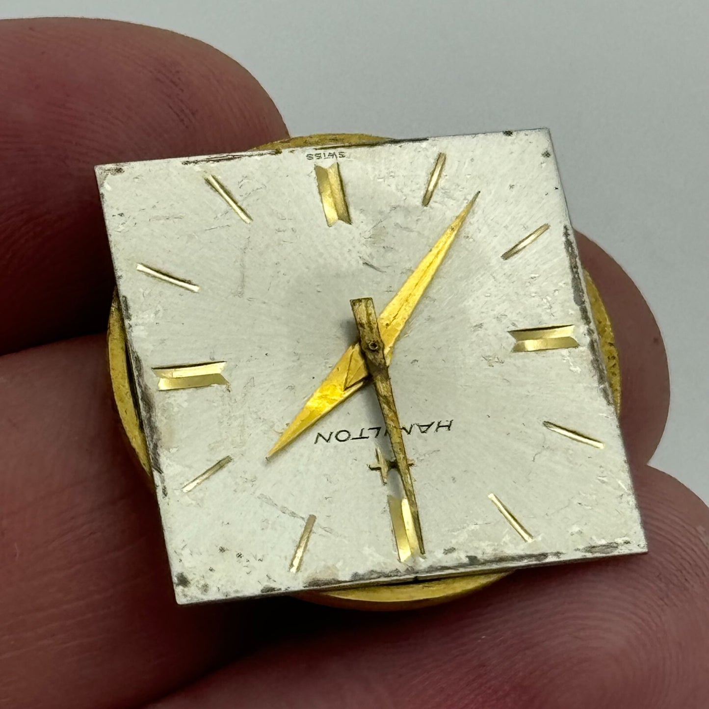 25.7mm Hamilton Cal 60 Good Balance Manual Wind Watch Movement PARTS REPAIR